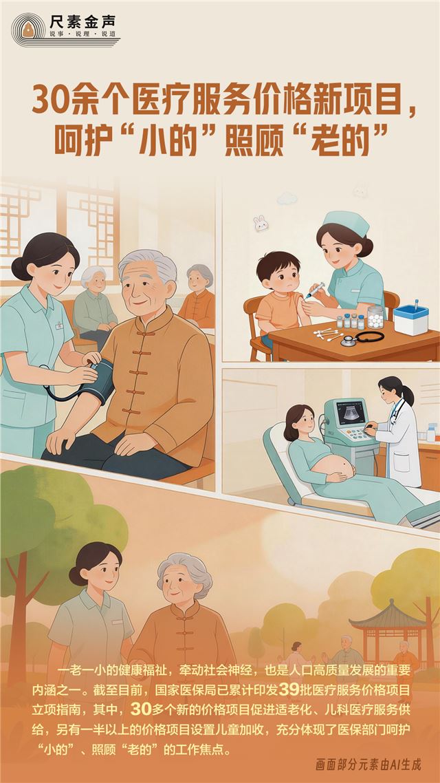 尺素金声｜30余个医疗服务价格